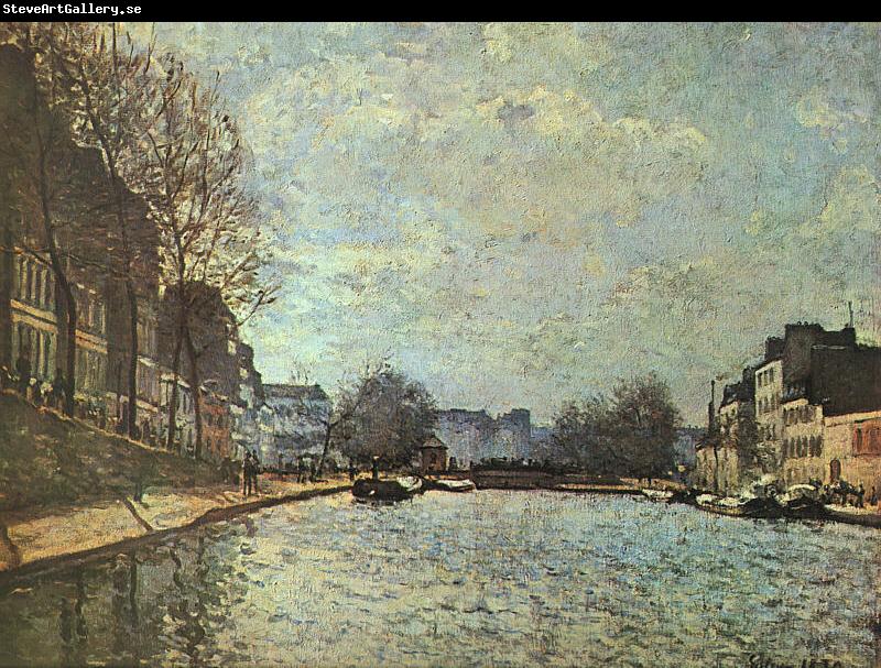 Alfred Sisley The St.Martin Canal